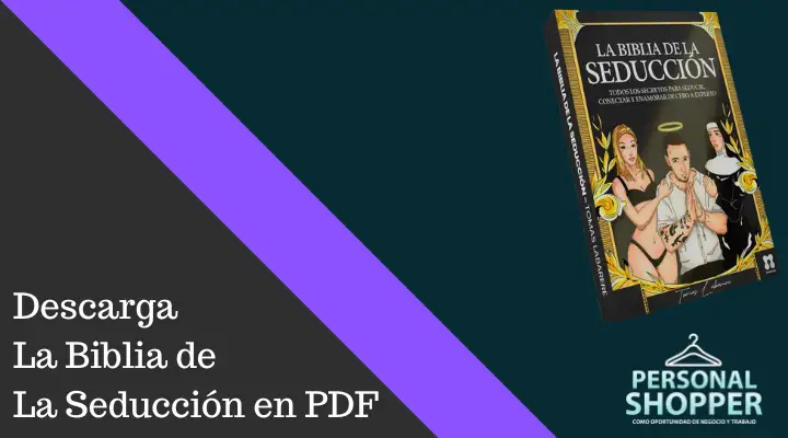 La Biblia de la seducción Tomás Labarere pdf gratis